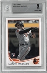 Manny Machado BGS 9 2013 Topps
