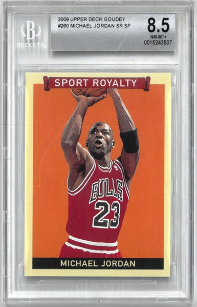 Michael Jordan BGS 8.5 2009 Upper Deck Goudey