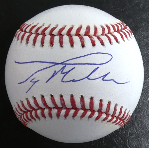 Ty Madden Autographed Baseball
