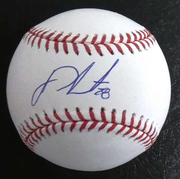 J.D. Martinez Autographed Baseball