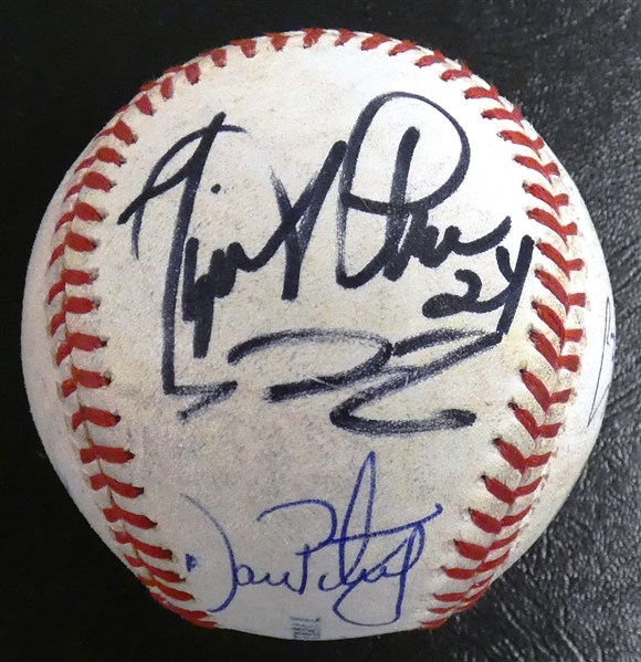 Cabrera, Fielder, Petry & Smyly Autographed Baseball