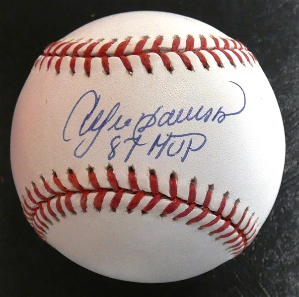 Andre Dawson Autographed Baseball w/ 87 MVP