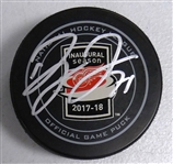Dylan Larkin Autographed LCA Inaugural Season Puck