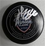 Henrik Zetterberg Autographed 2014 Winter Classic Puck