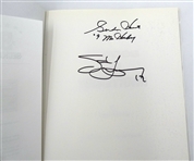 Gordie Howe & Steve Yzerman Autographed Hockeytown Book