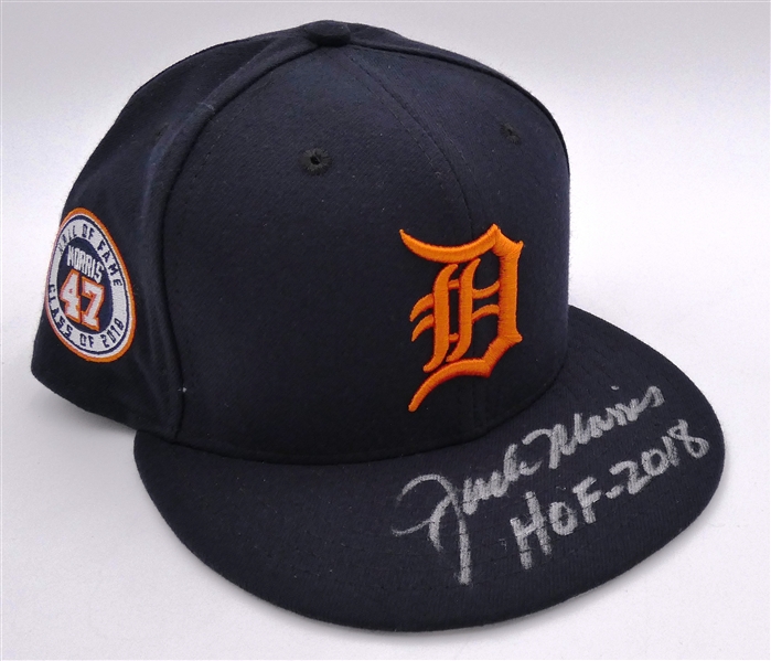 Jack Morris Autographed Tigers Hat