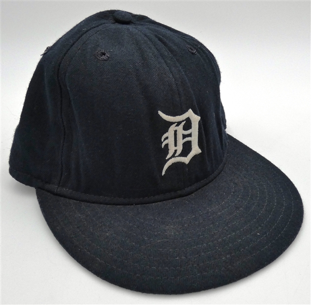 Darrell Evans Game Worn Detroit Tigers Hat