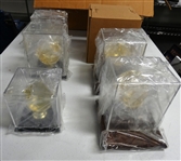 Lot of 6 Acrylic Baseball Cases