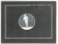 Franklin Mint .3350 Troy Oz. Silver Coin - Running