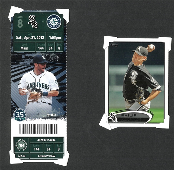 Phil Humber Perfect Game Ticket