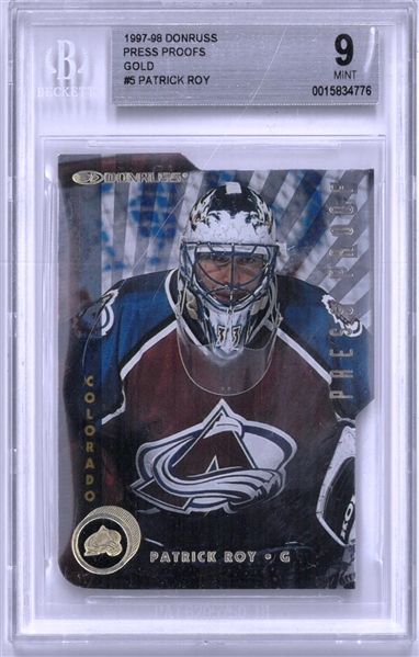 Patrick Roy BGS 9 1997/98 Donruss