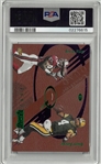PSA 10 1997 Playoff Leather Quads Smith/Marino/Rice/Favre