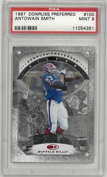 Antowain Smith PSA 9 1997 Donruss Preferred