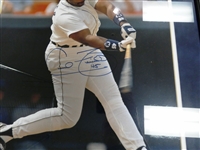 Cecil Fielder Autographed Framed 16x20 (Pick Up Only)