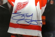 Steve Yzerman Autographed Framed 1997 Cup Poster (Pick up Only)