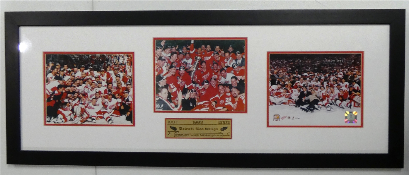 Detroit Red Wings Stanley Cup 8x10 Collage (Pick Up Only)
