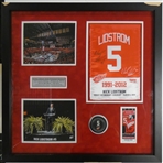 Nicklas Lidstrom Autographed Framed Retirement Collage (Pick Up Only)