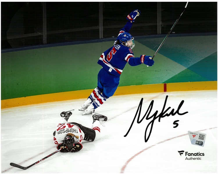Megan Keller Autographed 8x10