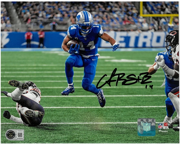 Amon-Ra St. Brown Autographed 8x10