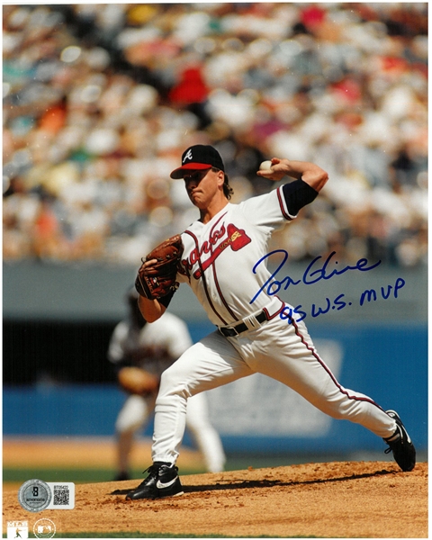 Tom Glavine Autographed 8x10