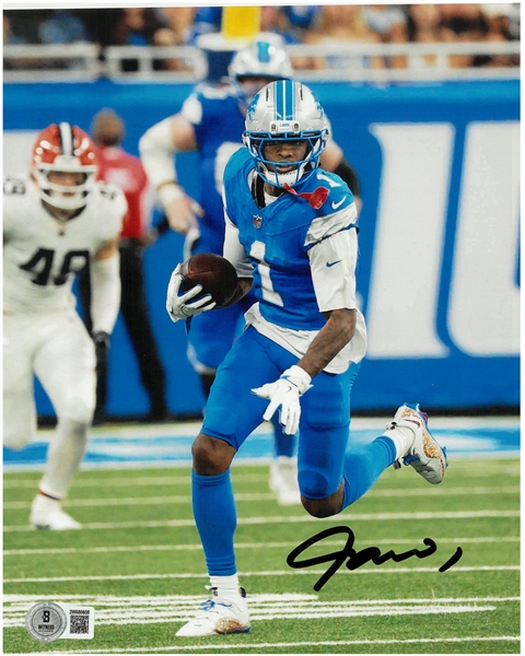 Jameson Williams Autographed 8x10