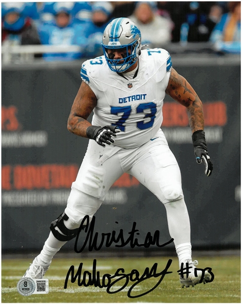 Christian Mahogany Autographed 8x10
