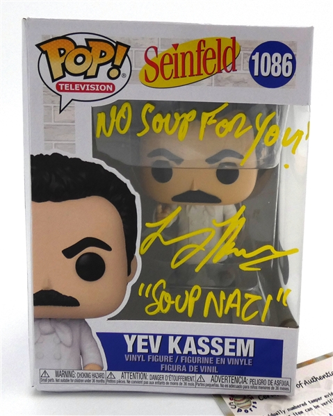 Larry Thomas Autographed Soup Nazi Funko POP!