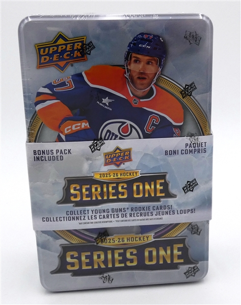 2025/26 Upper Deck Hockey Series 1 Tin