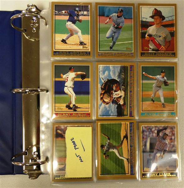 1998 Topps Baseball Complete Set