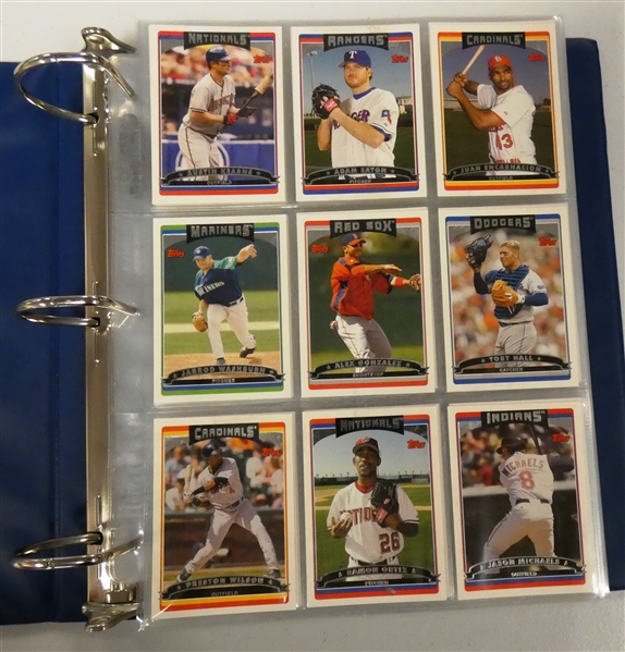 2005 Topps Baseball Update & Highlights Complete Set