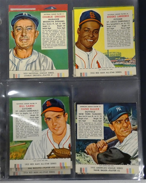 1953 Redman Baseball Lot of 12