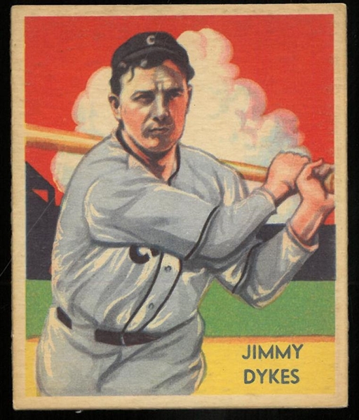 Jimmy Dykes 1934-36 Diamond Stars
