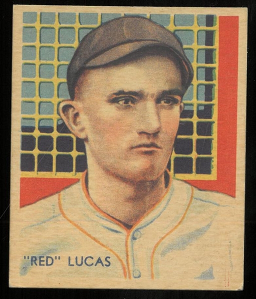 Red Lucas 1934-36 Diamond Stars