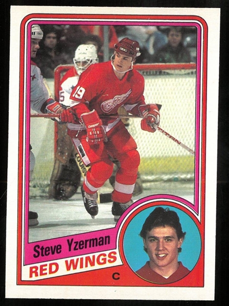 Steve Yzerman 1984/85 O-Pee-Chee