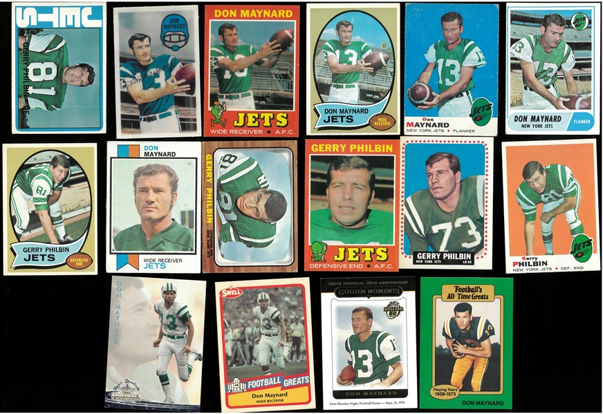New York Jets Card Lot