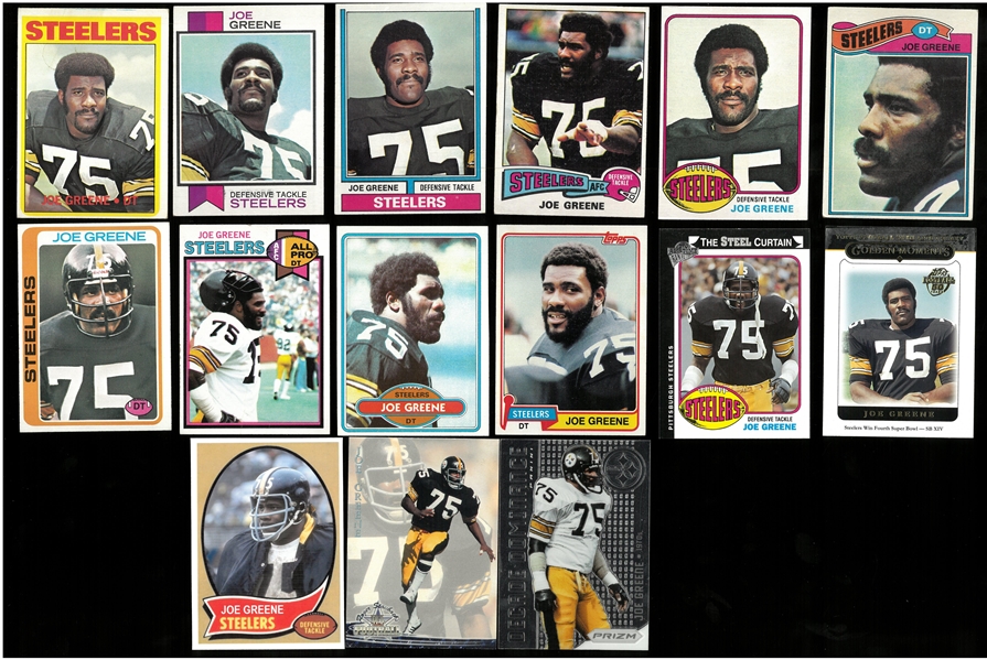 Joe Greene Card Lot