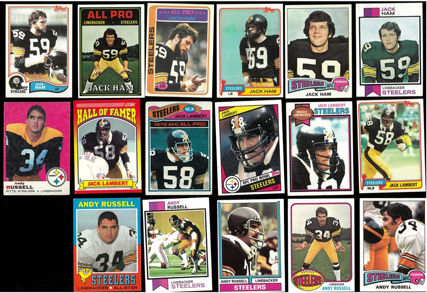 Pittsburgh Steelers Card Lot