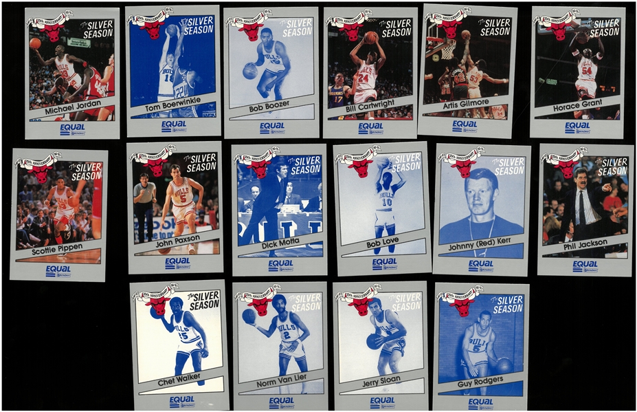 1991 Star Chicago Bulls Equal Team Set