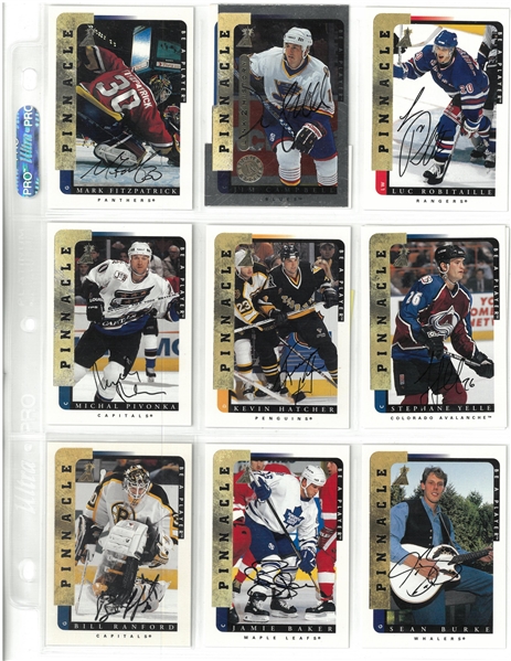 St. Louis Blue Autographed Be a Player Lot