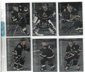 Phoenix Coyotes Be a Player Autographed Card Lot