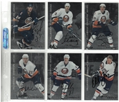 New York Islanders Be a Player Autographed Card Lot