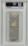 1911 World Series Game 1 Full Ticket - PSA Auth - Giants vs. Athletics