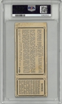 1939 World Series Game 4 Ticket Stub PSA 3 - Yankees 8th Title