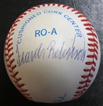 Triple Crown Autographed Baseball (Mantle, Williams, Cabrera, Yaz, Robinson)