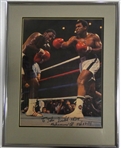 Muhammad Ali Autographed Framed Photo