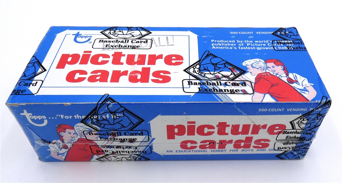 1983 Topps Baseball Vending Box FASC (BBCE)