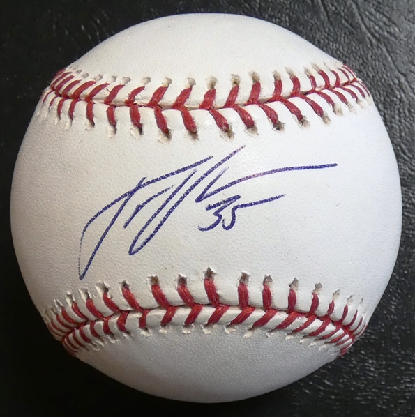 Justin Verlander Autographed Baseball