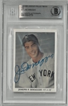 Joe DiMaggio Autographed 1985 Big League Collectibles