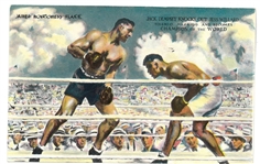 Jack Dempsey Autographed Postcard
