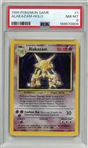 Alakazam PSA 8 1999 Pokemon Game Holo